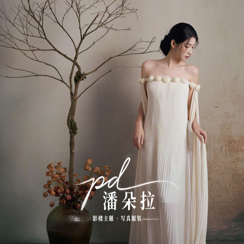 2026影楼新款中国风复古油画写真服装时尚气质风肖像形象照摄影服