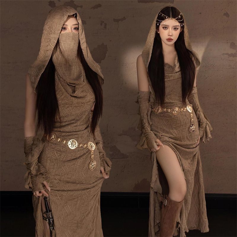 新款影楼异域西域公主沙丘废土沙漠旅拍气质网红同款摄影写真服饰,孕妇装/孕产妇用品/营养,影楼服装,淘宝优惠券,粉丝福利购,淘宝优惠卷