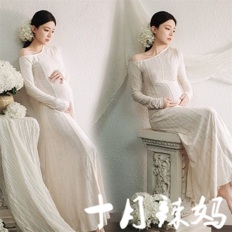 孕妇摄影服装影楼新款法式复古主题高级感纯欲风孕妇照衣服在家拍,个性定制/设计服务/DIY,动漫/cos制服定制/加工,淘宝优惠券,粉丝福利购,淘宝优惠卷