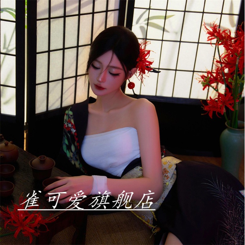 照相馆少女正装和服改良摄影服装传统复古日系浴衣写真网红拍照套