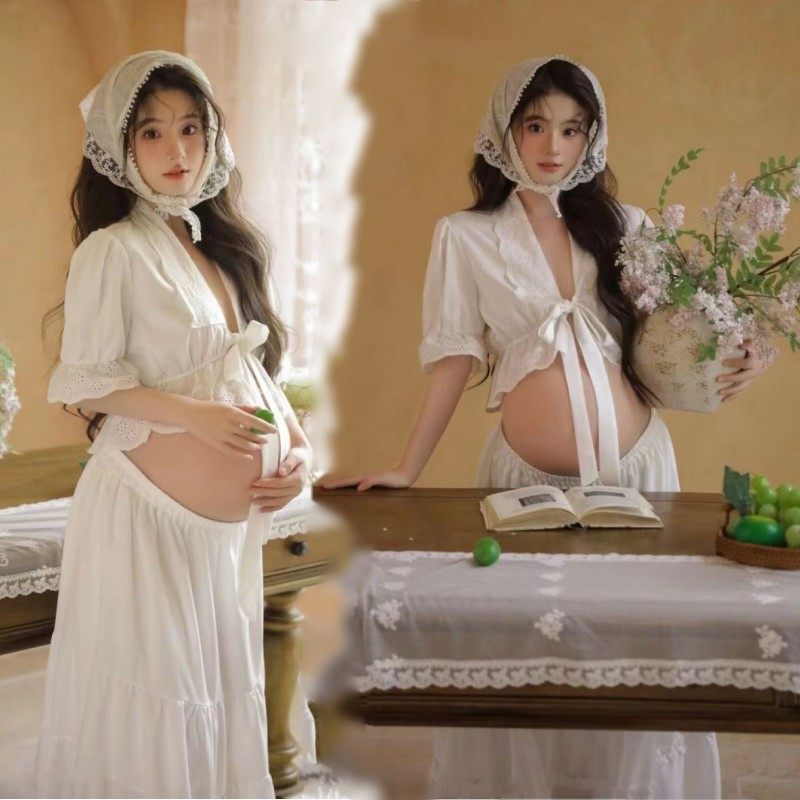 影楼新款孕妇照服装法式复古小清新甜美连衣裙孕妈咪艺术照摄影服,个性定制/设计服务/DIY,动漫/cos制服定制/加工,淘宝优惠券,粉丝福利购,淘宝优惠卷