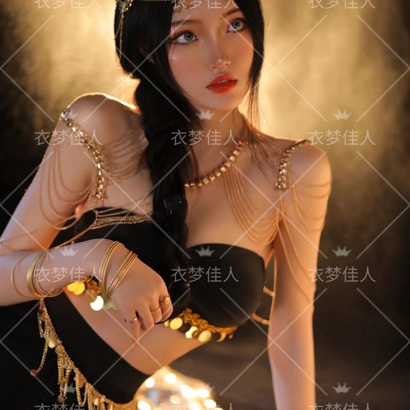 新款鬼刀风铃公主cos写真主题服装个性精灵艺术照舞台演出摄影服