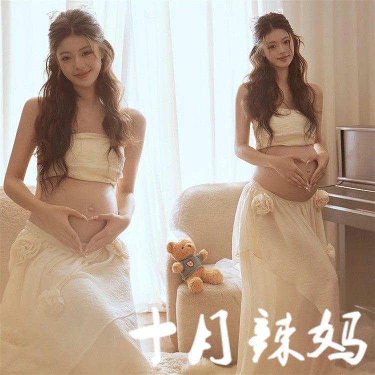 影楼法式复古油画风新款孕妇照服装小清新孕妈咪大肚照衣服在家拍,户外/登山/野营/旅行用品,其他户外服装,淘宝优惠券,粉丝福利购,淘宝优惠卷