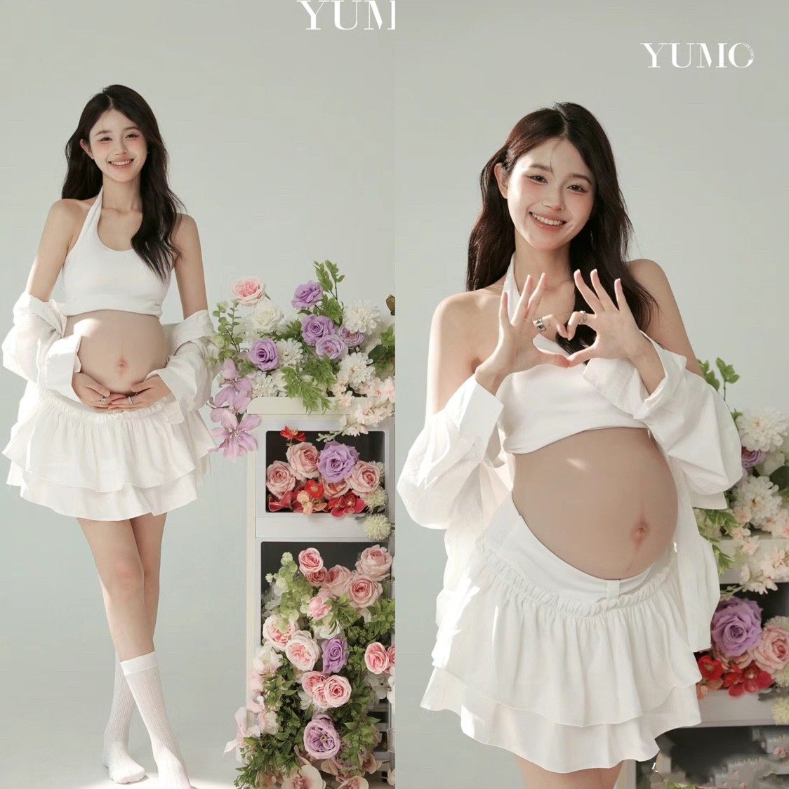 2024影楼孕妇拍照服装芭蕾纯欲风可爱小清新休闲家居服在家拍,男装,其他民族服装,淘宝优惠券,粉丝福利购,淘宝优惠卷