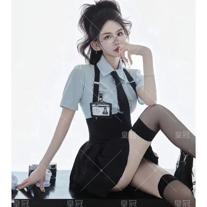 影楼主题韩杂少女学院风写真美式证件照服装个人艺术照摄影jk制服