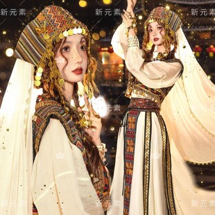 新款大理古国公主民族风西域凤凰古城个人旅拍氛围异域风摄影服装