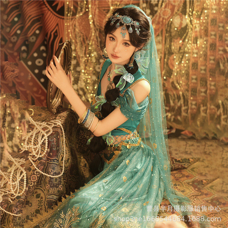 影楼新款西域风情美人写真主题服装时尚复古风仙女艺术照舞台演出