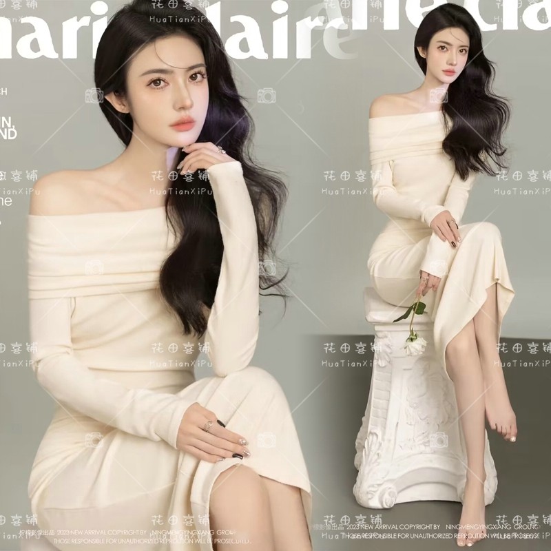 知性气质高级感主题写真服装纯欲风形象照氛围感肖像摄影艺术照