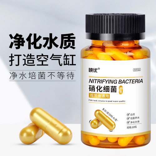 分解鱼粪K106净水剂硝化细菌胶囊