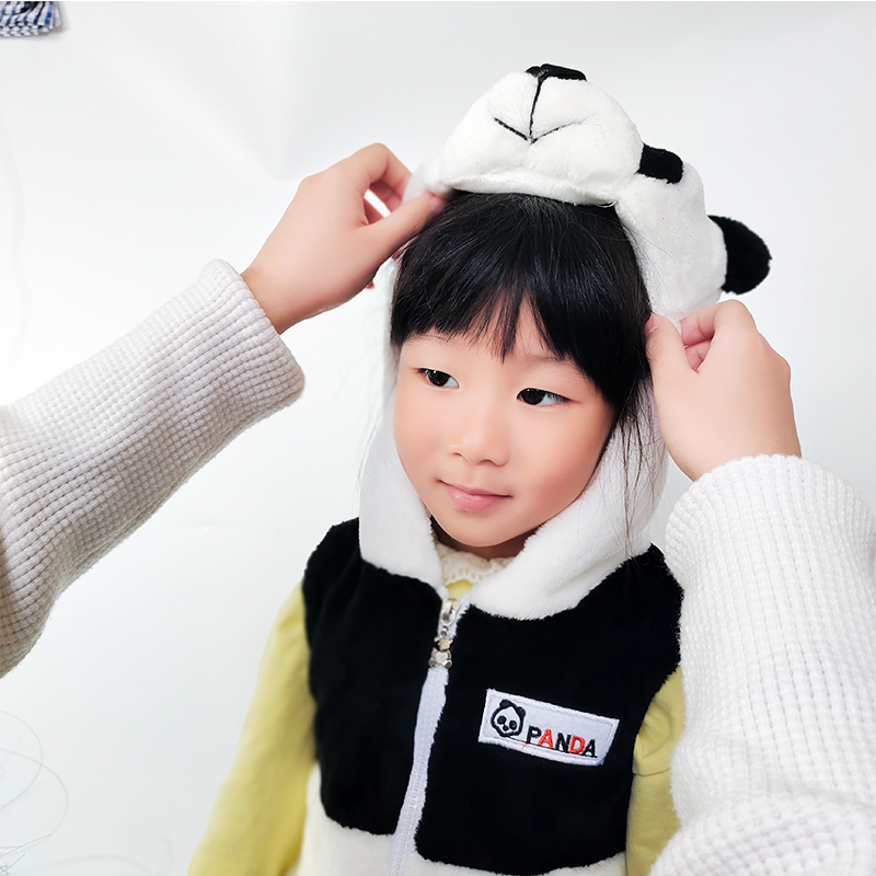 四川小熊猫同款衣服加厚正品马甲