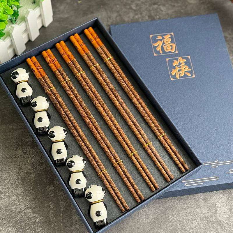 送老外中国风筷子套装