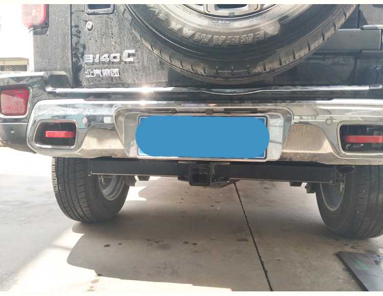 适用北京吉普bj40安装方口拖车杠