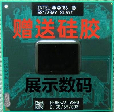 Intel 酷睿2双核 T8300 T9300 T9500 T7700 T7800 X7900 X9000
