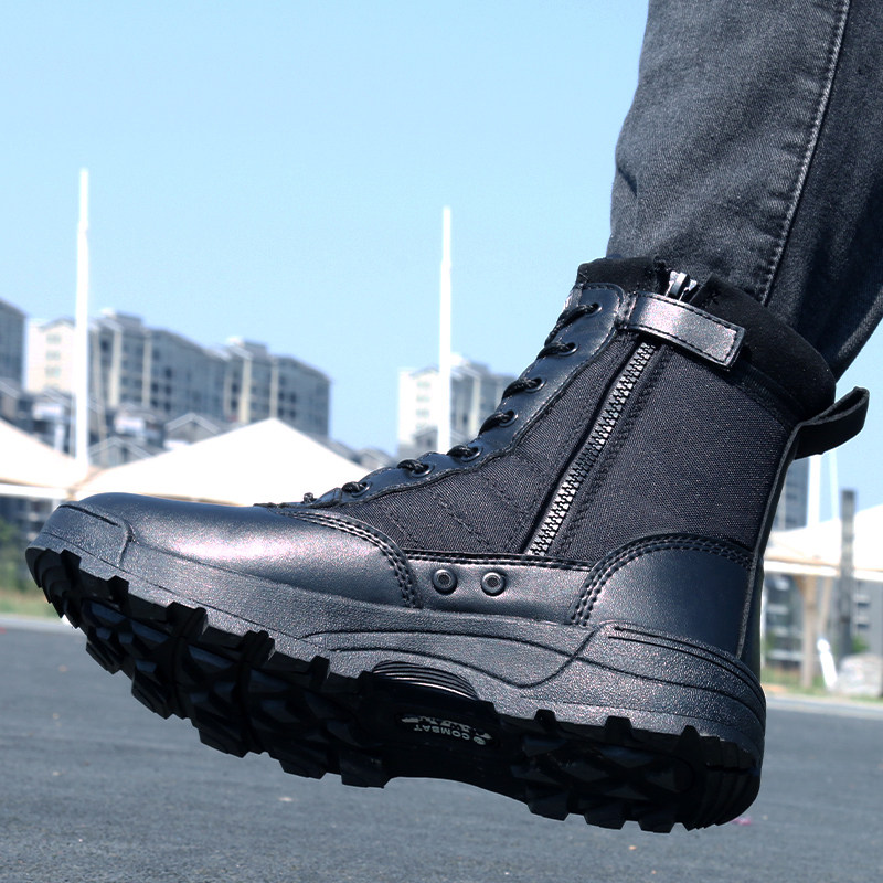 正新款式作战训靴男女春夏秋冬季户外陆战沙漠作训保安战术鞋高帮