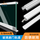 展示柜酒柜玻璃移门双轨道柜台推拉门滑轨三件套滑道趟门导轨配件