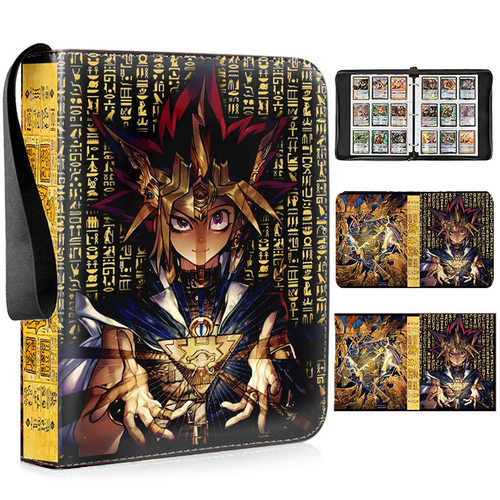 九宫格皮质卡册游戏王卡牌收集册