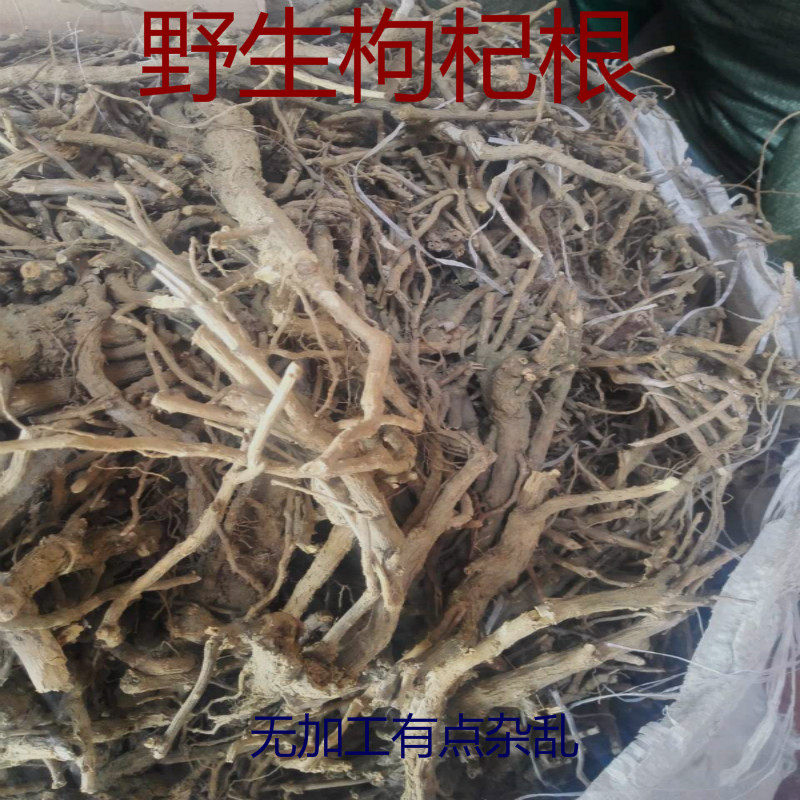 野生枸杞根 地骨皮 山枸杞根 山杞子根 天然晒干无加工500克包邮