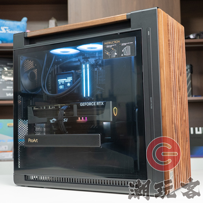 【潮玩客】创艺国度PA602胡桃木265KF+5080/9800X3D+5090DV2主机