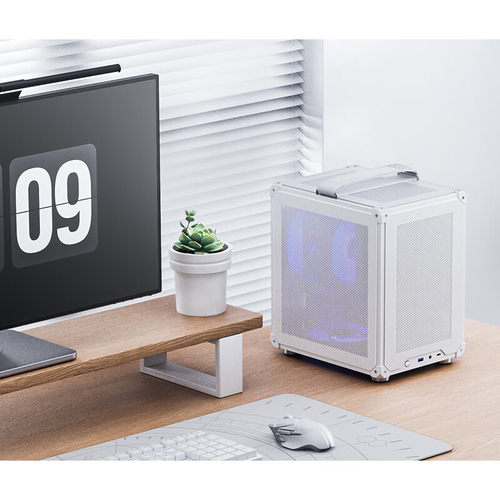 【潮玩客】乔思伯 JONSBO C6 ITX机箱 mini手提便携式 黑色白色