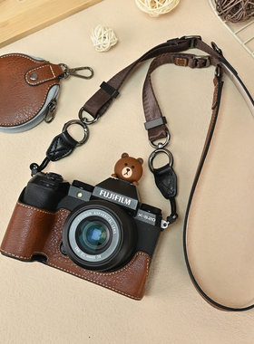 富士XS20保护套xt30三代保护套XT5x100viXT50适用于XM5相机包配件