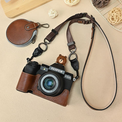 富士XS20保护套xt30三代保护套XT5x100viXT50适用于XM5相机包配件