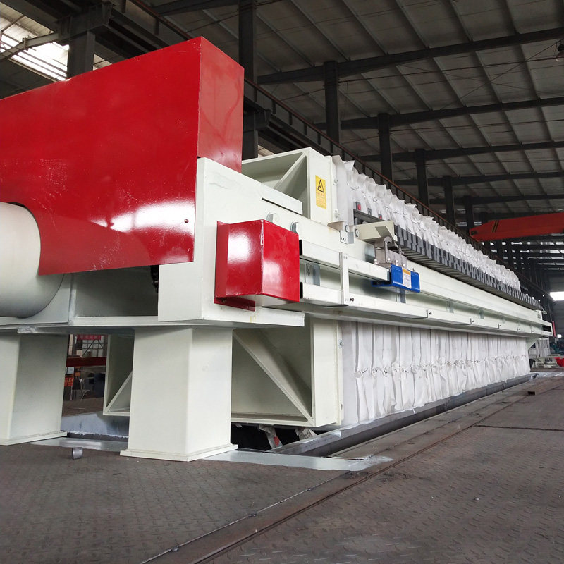 污水处理设备板框压滤机工业食品洗沙洗煤矿山污泥压饼设备250平