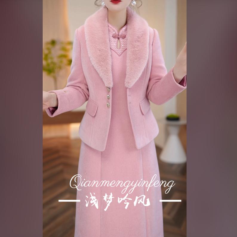 时尚两件套新款遮肚子显气质显瘦