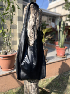 尼泊尔手工牛皮复古百搭水洗小众设计女包大号流浪托特单肩包休闲