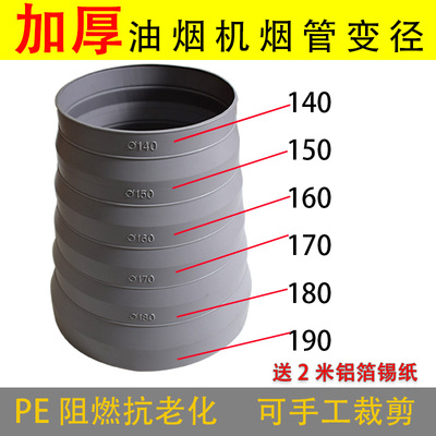 美霖睿油烟机配件接头排烟管变径