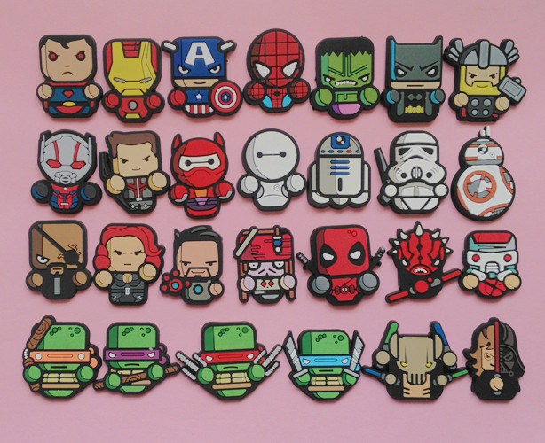 十个包邮卡通动漫徽章儿童软胶胸针英雄Q版PVC安全别针13|msdalam kategori Aksesori/Barang Kemas Fesyen, kerongsang - dari Buy2taobao.com untuk memberikan perkhidmatan ejen Taobao profesional membeli