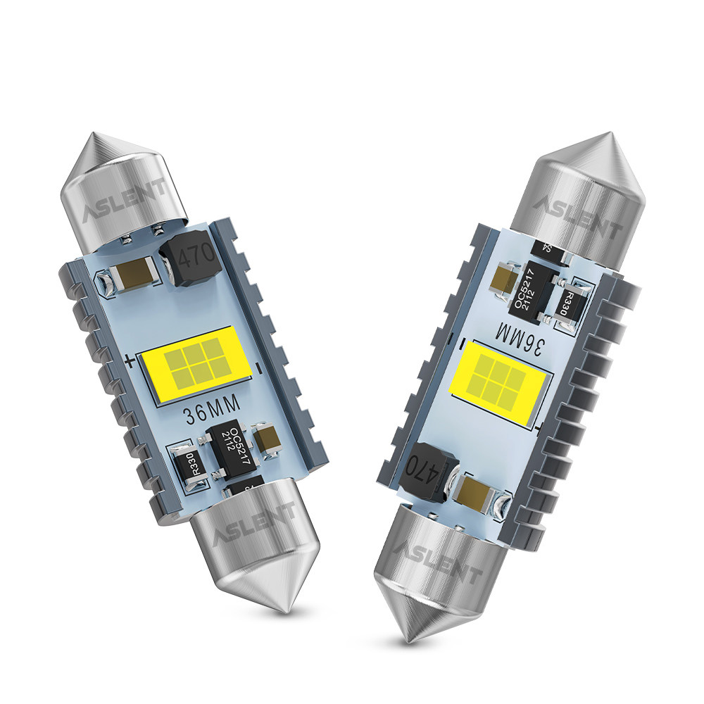 汽车led超亮解码3570双尖阅读灯牌照灯车门车顶灯后备箱灯12V24V