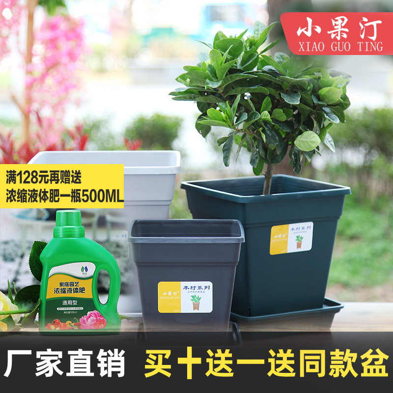 方形加仑盆青山盆控根透气小果汀