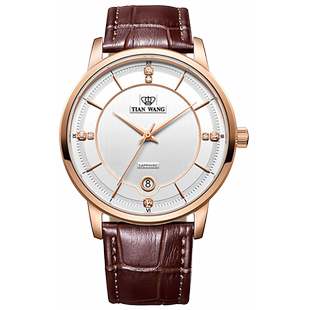 原装天王石英手表GS3813情侣潮流腕表防水男士皮带沧海系列简约