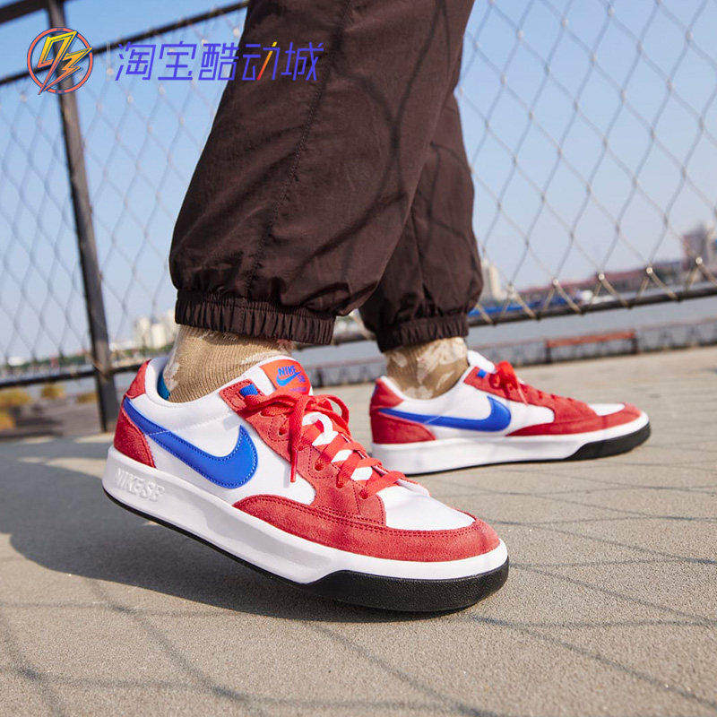 耐克Nike SB 缓震复古滑板运动防滑耐磨低帮休闲板鞋 HM3720-141