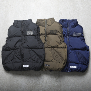NEIGHBORHOOD VEST 三色刺绣款日潮90绒羽绒马甲 余文乐同款现货