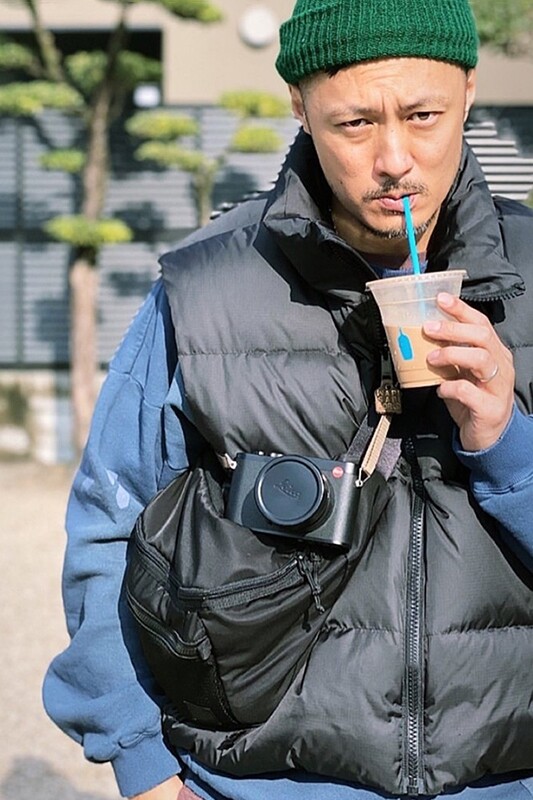 Kapital平田和宏余文乐同款双面穿印花多口袋情侣羽绒马甲外套潮