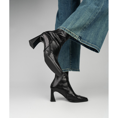 Fermina复古高跟瘦瘦靴