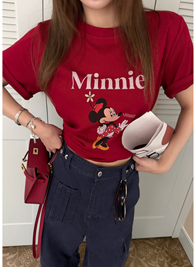 Scout 女孩的童话世界 莱茵红米QI童趣高克重休闲印花圆领短袖Tee