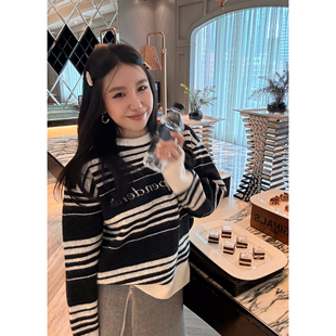 Scout 「复古廓形」vintage宽松加厚羊毛大毛衣女两色百搭上衣