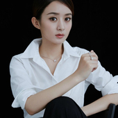 白色衬衫 长袖 女春季 赵丽颖明星同款 气质纯棉时尚 修身 百搭上衣韩版