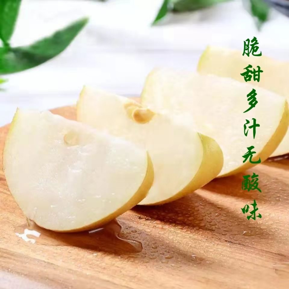 陕西洋县黄金梨新鲜水果采摘非早梨