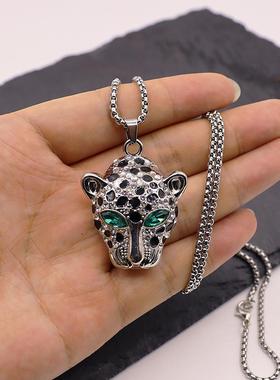 欧美新款全新镶钻嘻哈项链