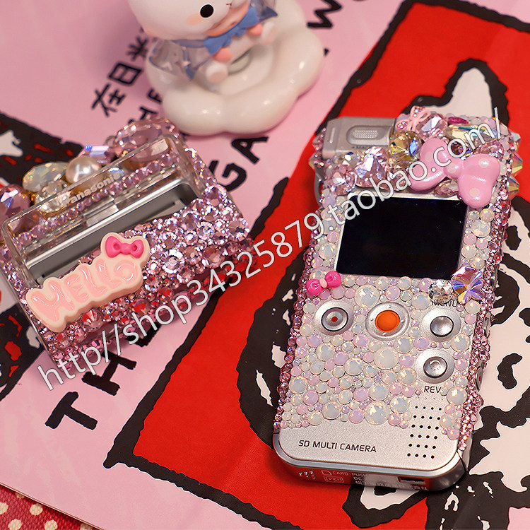 Y2K千禧风水钻适用于panasonic松下SV-AS 10-S D-snap
