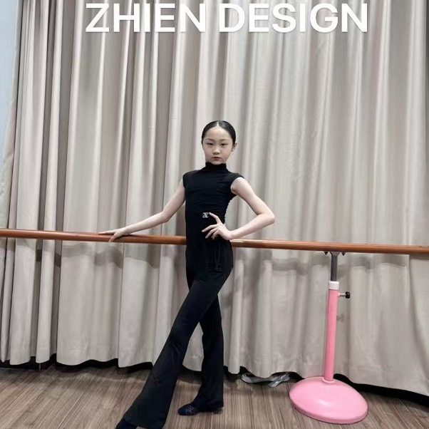 拉丁舞服女童春夏练功服