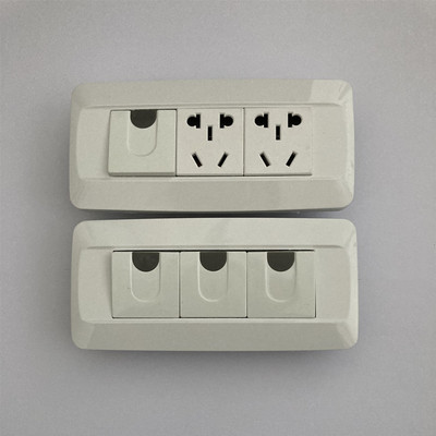 120型系列三位开关插座面板