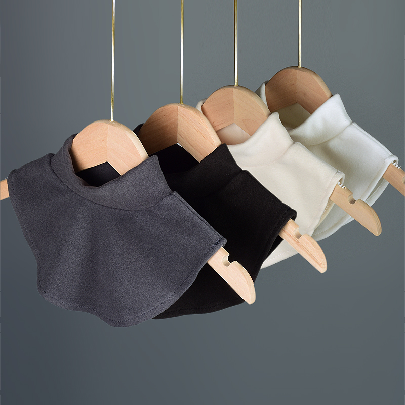 德绒高弹打底装饰儿童半高领