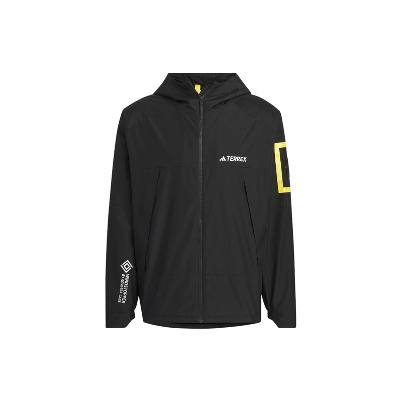 Adidas/阿迪达斯TERREX户外男士透气运动连帽夹克外套IS9508