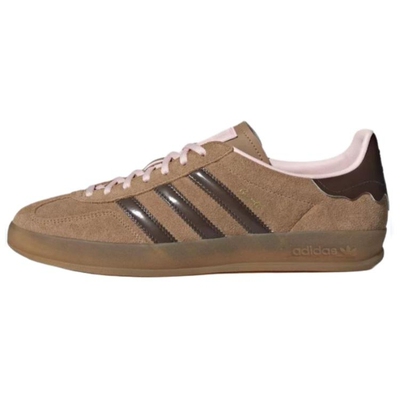 adidas三叶草GAZELLEINDOOR男女清新色休闲运动板鞋JR8028JR8029