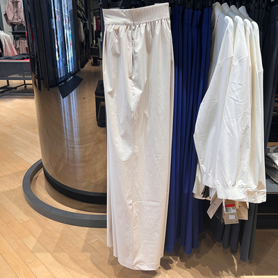 Nike/耐克24.7女25夏季新款高腰阔腿运动速干长裤HQ0236-104