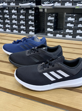 正品Adidas/阿迪达斯夏季CORERACER男子低帮运动休闲跑步鞋FX3581